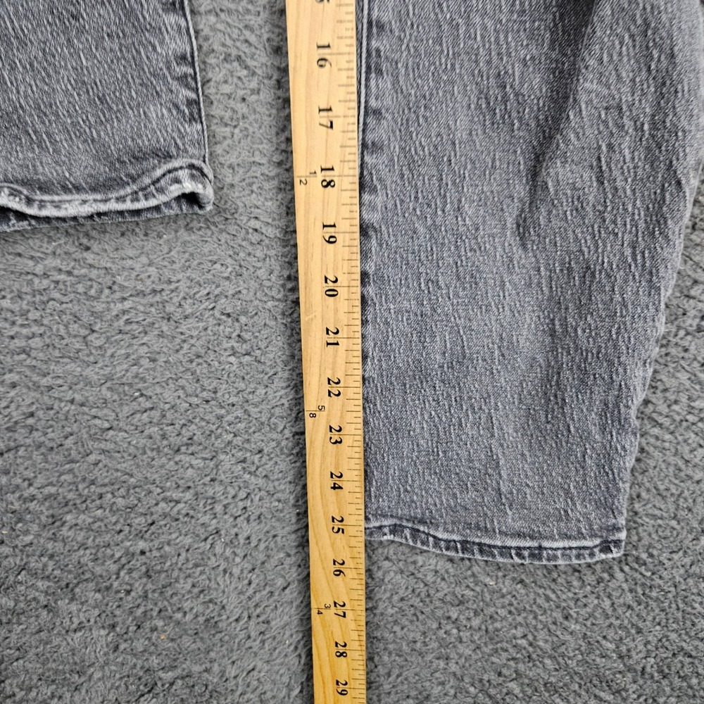 Madewell The Perfect Vintage Jean Womens Gray Distressed Straight Leg Size 28 - Picture 4 of 10